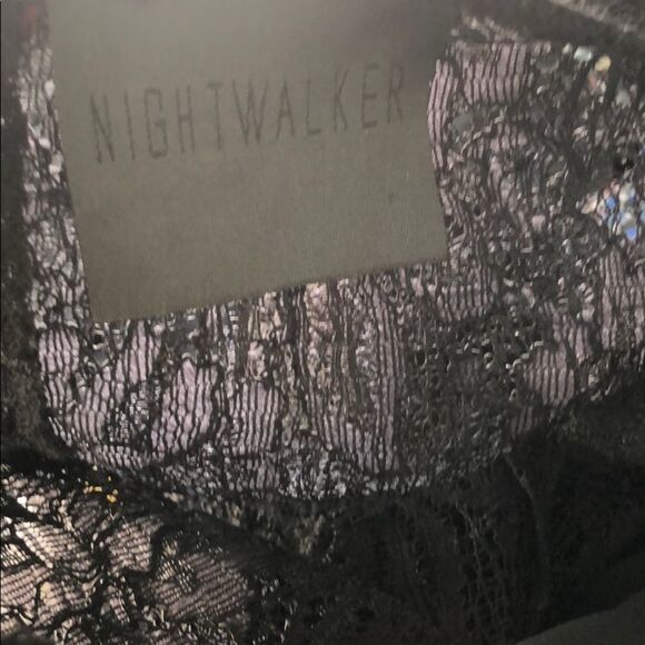 Nightwalker Black‎ Lace Romper - Picture 7 of 8